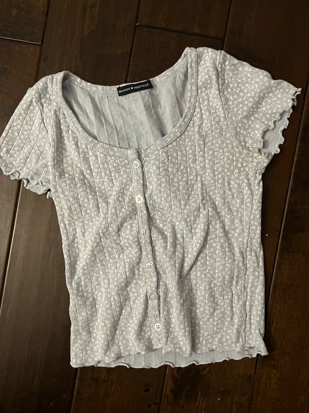 Brandy Melville floral Zelly top